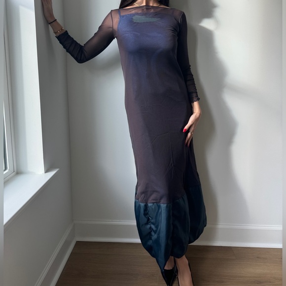 Cop.Copine Dresses & Skirts - Vintage Cop Copine Mesh Maxi Dress